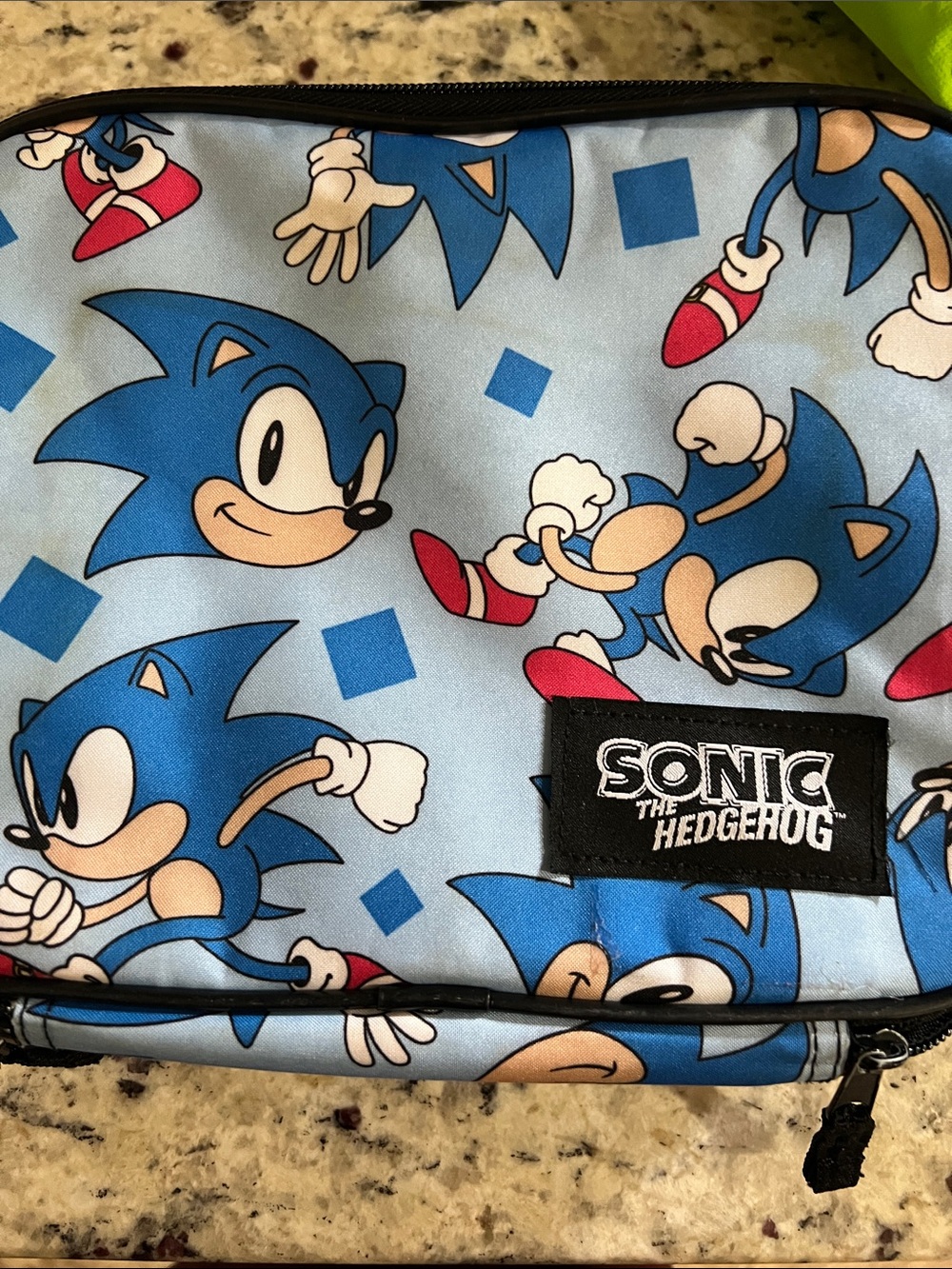 Sonic the Hedgehog Light Blue Kids Toiletry Bag by SONIC